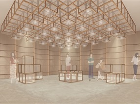 原木服裝店/雜貨工作室/藝術(shù)品展覽區(qū)