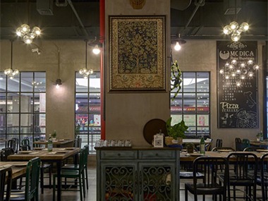 餐廳就餐區(qū)實景圖