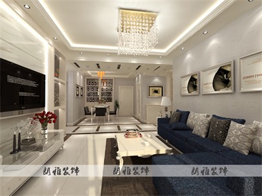 這套戶型體現(xiàn)的是家的簡(jiǎn)約溫暖與舒適，與業(yè)主的需求統(tǒng)